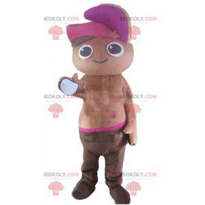 African boy mascot shirtless sultan - Redbrokoly.com