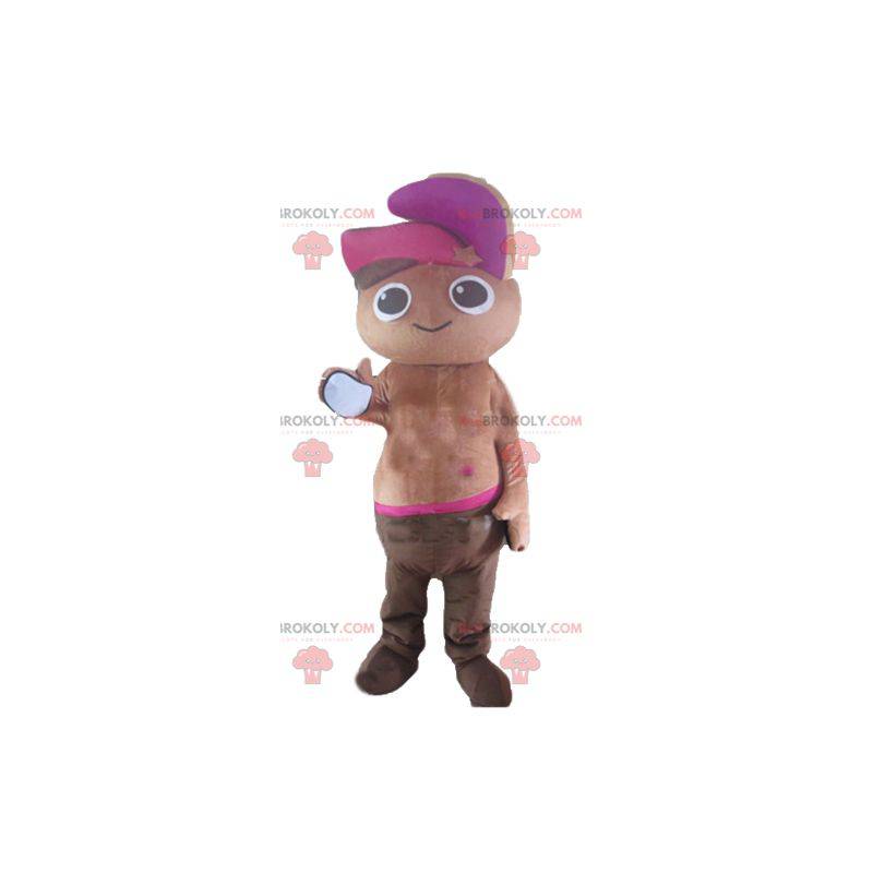 African boy mascot shirtless sultan - Redbrokoly.com