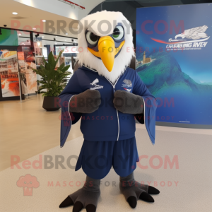 Navy Haast S Eagle maskot...