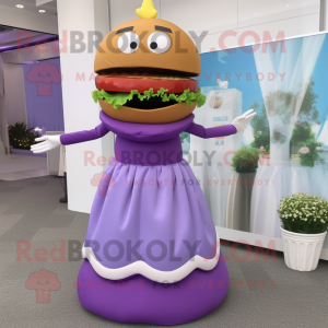 Lavender Hamburger mascotte...