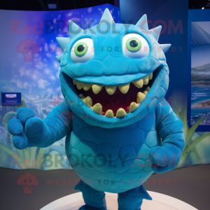 Cyan Piranha mascotte...