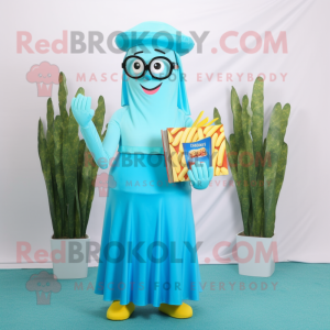 Sky Blue French Fries...