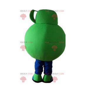 Mascote de produtos domésticos verdes Dettol - Redbrokoly.com