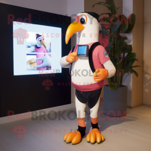 Peach Toucan mascotte...