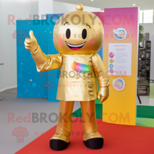 Gold Rainbow maskot...