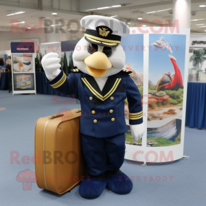 Navy Chief mascotte kostuum...