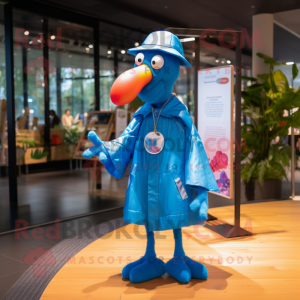 Blue Flamingo mascotte...