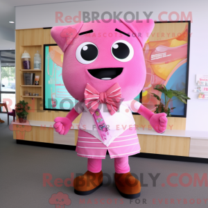 Roze Tacos mascottekostuum...