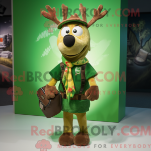 Costume mascotte de renne...