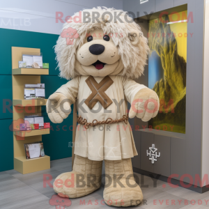 Beige Keltisch Kruis...