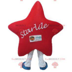 Gigante mascotte stella rossa bianca e blu - Redbrokoly.com