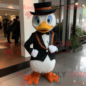 Mascotte de Mandarin blanc...
