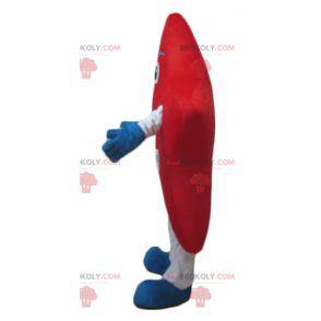 Giant red white and blue star mascot - Redbrokoly.com