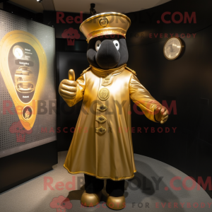 Guld Guinness maskot...
