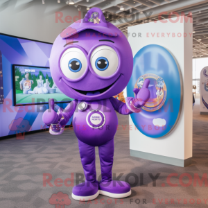 Disfraz de mascota Purple...