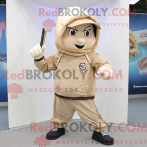 Beige messenwerper...
