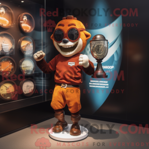 Rust Hourglass maskot drakt...
