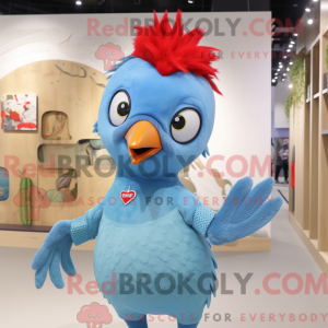 Disfraz de mascota Sky Blue...