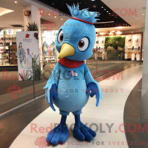 Disfraz de mascota Sky Blue...