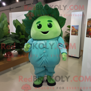 Turkis Cabbage Leaf maskot...
