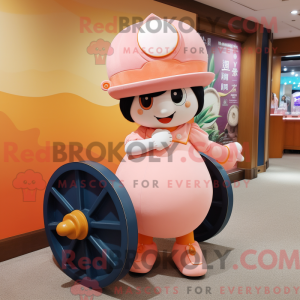 Personaggio mascotte Peach...