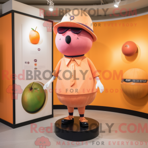 Personaggio mascotte Peach...
