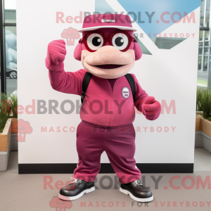 Rødbrun Rosa máscara de...