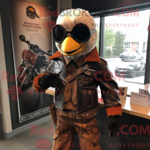 Rust Advokat maskot kostume...