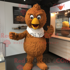 Brun Fried Chicken maskot...