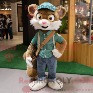 Costume de mascotte d Olive...