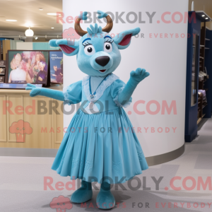 Sky Blue Deer...