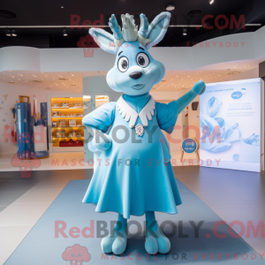 Disfraz de mascota Sky Blue...