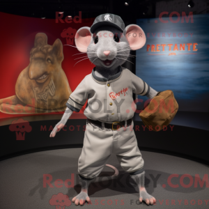 Silver Ratatouille mascot...