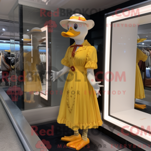 Enten-Maskottchen-Kostüm...