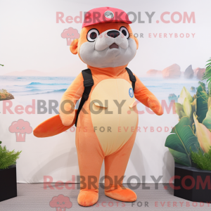 Peach Sea Lion maskerad...