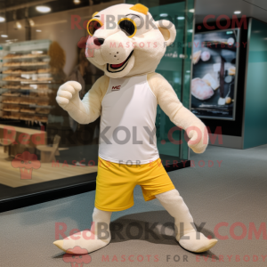 Costume mascotte de belette...