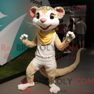 Costume mascotte de belette...