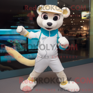 Costume mascotte de belette...