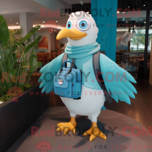 Máscara Cyan Seagull com...