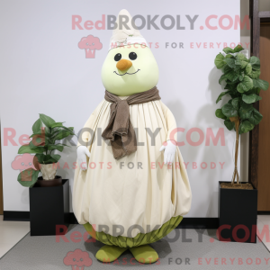 Cream Pear maskot kostume...