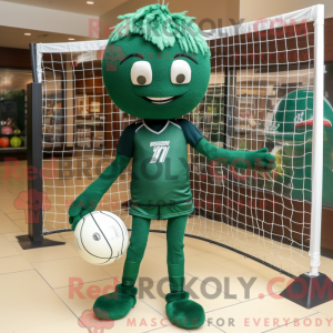 Forest Green Volleyball Net...