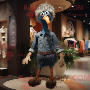 Struisvogel mascottekostuum...