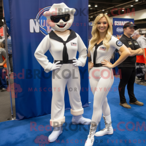 Navy Gi Joe mascot costume...