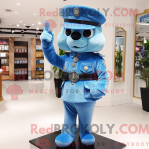 Postava maskota Sky Blue...