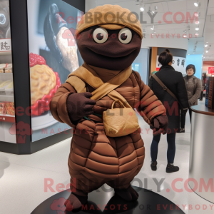 Bruin Ramen-mascottekostuum...