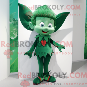 Skovgrøn Amor maskot...