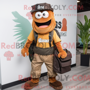 Rust Lasagne maskot drakt...