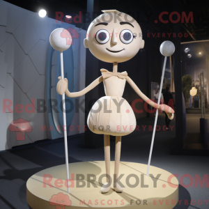 Beige Tightrope Walker...