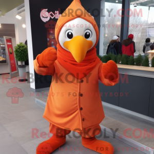Mascotte de poulet tandoori...