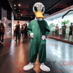 Disfraz de mascota Cisne...